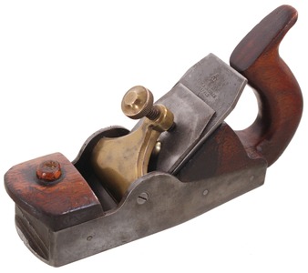 Unmarked: Cast Iron Body Hdld. Smooth Plane