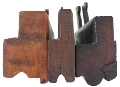 Assorted Makers: Three Uncommon Prof. Molding Planes