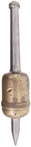 Unmarked: Unus. Long Stem Brass Plumb Bob