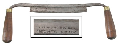 D.R. Barton & Company, Rochester, New York: Extra Clean 8" Blade Draw Knife