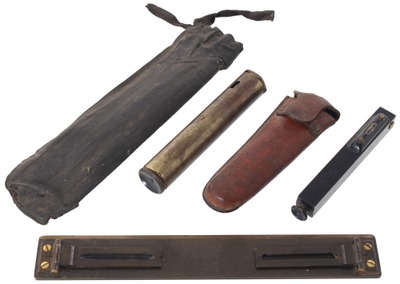Assorted Makers: Three Surveyor's Sighting Tools