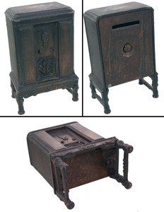 Arcade Manufacturing Company, Freeport, Illinois: "Majestic" Radio Cast Iron Still Bank