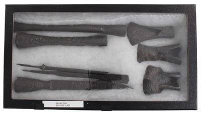 Unmarked: Coll. Of Early Hand Forged Items