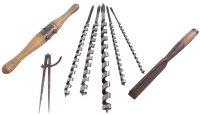Assorted Makers: Lot Of Clean & Usabl Woodworking Tools