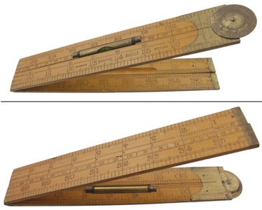 John Rabone & Sons,  Birmingham, England, No. 1190: Extra Clean Two-Foot Folding Rule