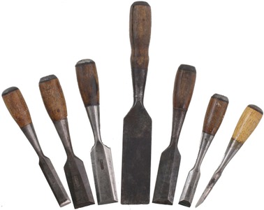 Stanley Rule & Level: Lot Of Seven Asst. "Everlasting" Chisel