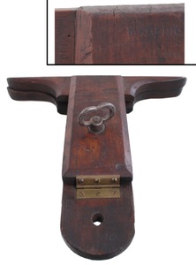 Unmarked: Early Wooden Saw Filing Vise