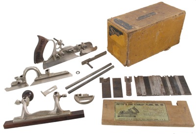 Stanley Rule & Level, No. 45: Early 20th Century Combination Plane