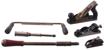 Assorted Makers: Lot Of Clean & Usabl Woodworking Tools