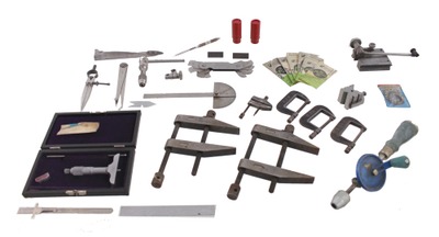 Assorted Makers: Lot Of Assorted Machinists' Tool