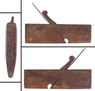 Spicer, Able/Groton, Conn.: Early Narrow Round & Cove Molding Plane