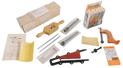 Assorted Makers: Lot Of Three Clean Woodworking Tools