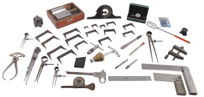 Assorted Makers: Lot Of Assorted Machinists' Tool