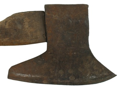 Unmarked: Early Single Bevel Hewing Hatchet