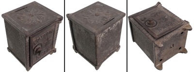 Kenton Manufacturing Company, Kenton, Ohio: Cast Iron "Columbus Safe" Still Bank