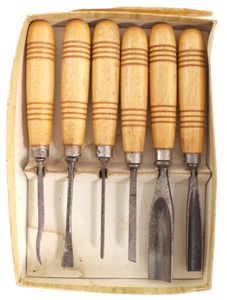 Henry Taylor Ltd., Sheffield, England: Boxed Set Of Clean Carving Tool