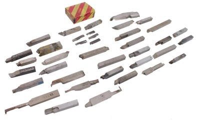 Assorted Makers: Lot Of Assorted Latheutting Bits