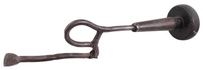Unmarked: Fancy Hand Forged Blacksmith's Butteri