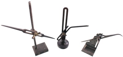 Unmarked: Three 19th C. Mach. Surface Gauges