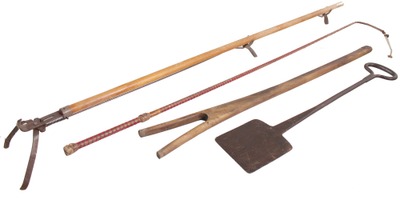 Assorted Makers: Four Early Farm & |hh Items Opportunity Lot