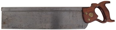 Simonds Saw Manufacturing Company, Fitchburg, Massachusetts, No. 95: Extra Clean 4" X 18" Mitre Box Saw