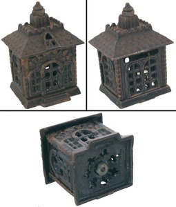 Kenton Manufacturing Company, Kenton, Ohio: Cast Iron "State Bank" Still Bank