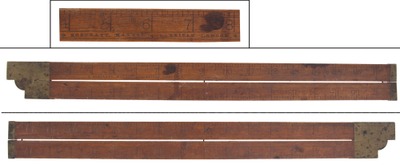William Hobcraft, 14 Barbican, London, England: Early 19th Century 18" Folding Square