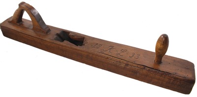 Unmarked: Carved European Jointer Plane