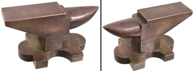 Unmarked: Extra Clean Brass Jeweler's Anvil