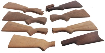 Assorted Makers: Lot Of Eight Asst. Gun Stocks