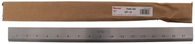 L.S. Starrett Company, Athol, Massachusetts, No. 387-18: Unused 18" Precision Straight Edge Rule