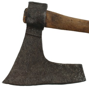 Unmarked: Early Offset Handle Hewing Axe