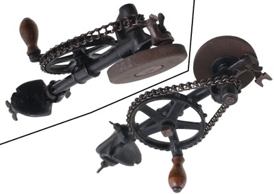 Unmarked: Early Cast Iron Table Top Grinder