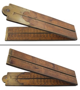 Stanley Rule & Level, No. 82: Two Foot, Four Fold Folding Rule