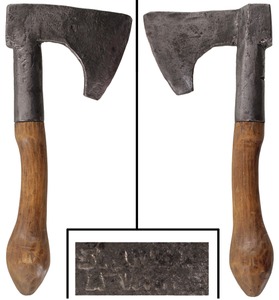 Illegible Imprint: Classic French Made "Bodger's" Axe