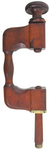 Unmarked: Early Wooden "Pod" Type Brace