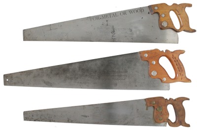 E.C. Atkins & Company, Indianapolis, Indiana: Three Clean & Usable Hand Saw