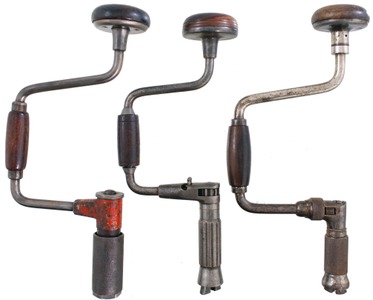 Assorted Makers: Three Later Type Bit Braces