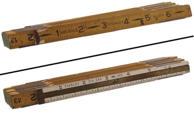 Stanley Tools, No. 206: Extension Zig Zag Folding Rule