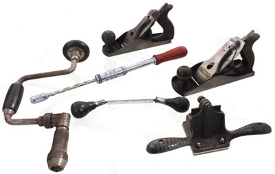 Assorted Makers: Lot Of Clean & Usabl Woodworking Tools