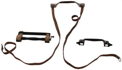 Assorted Makers: Three 19th C. Shawl Strap Holders