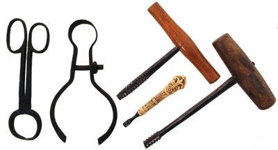 Assorted Makers: Lot Of Five Early Type Tools