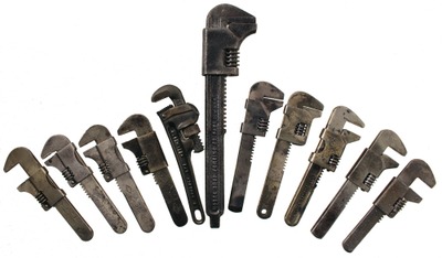 Assorted Makers: Lot Of 11 Asst. Small Size Wrenches
