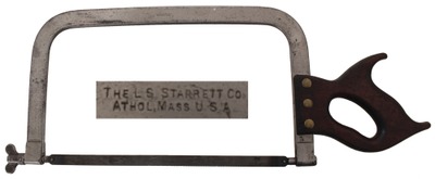 L.S. Starrett Company, Athol, Massachusetts: Extra Clean Deep Throat Hack Saw