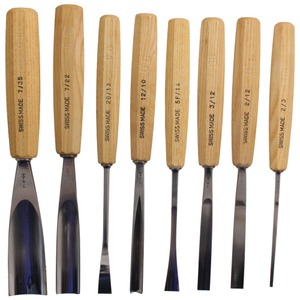 Pfeil Swiss Made, Langenthal, Switzerland: Lot Of Eight Extra Clean Carving Tool