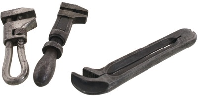 Assorted Makers: Lot Of Three Unus. Wrenches