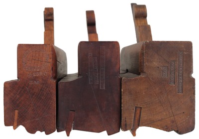 T.J. McMaster & Company, Auburn, New York: Three Clean Complex Molding Planes