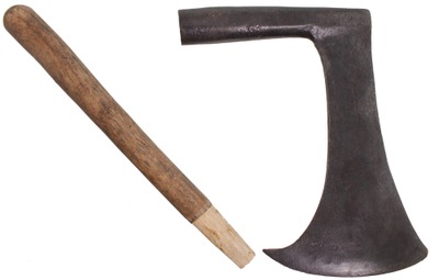 Unmarked: Early French Form Hewing Axe