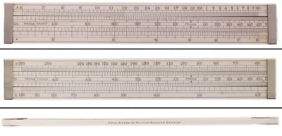 Buss, Thomas O./33 Hatton Garden,: Extra Clean Proof Slide Rule