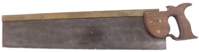 Thorpe & Fearnehough, Sheffield, England: Extra Early Brass Back Tenon Saw